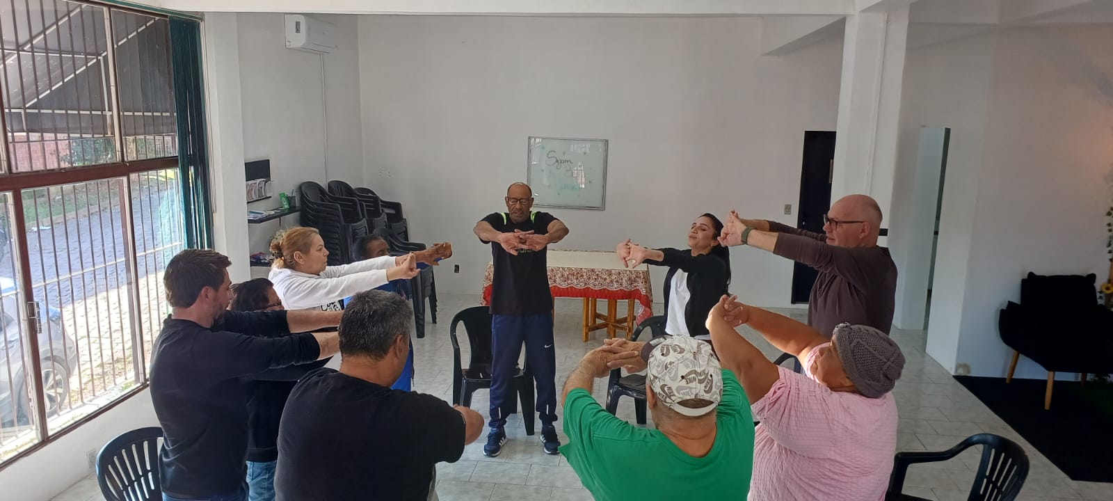 Atividade física 3 com idosos